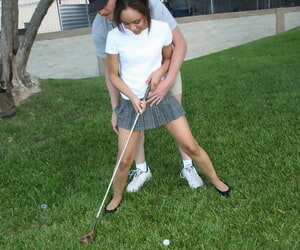 Defiant tiny sweeping Jazlin Diaz..